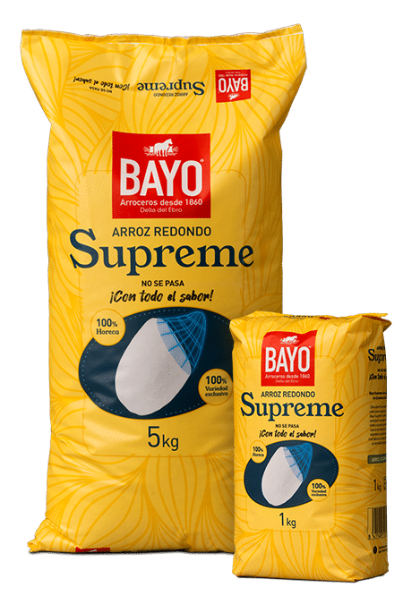 Arroz redondo Supreme Bayo